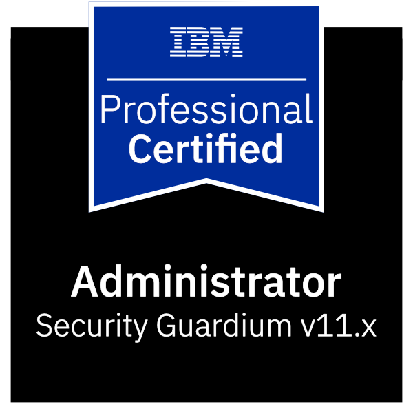 IBM Certified Administrator - Security Guardium v11.x